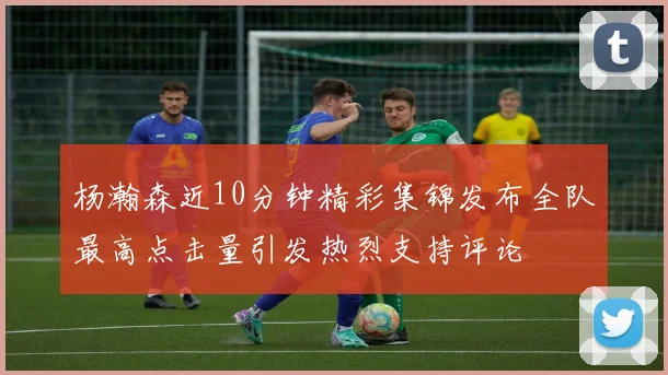 杨瀚森近10分钟精彩集锦发布全队最高点击量引发热烈支持评论